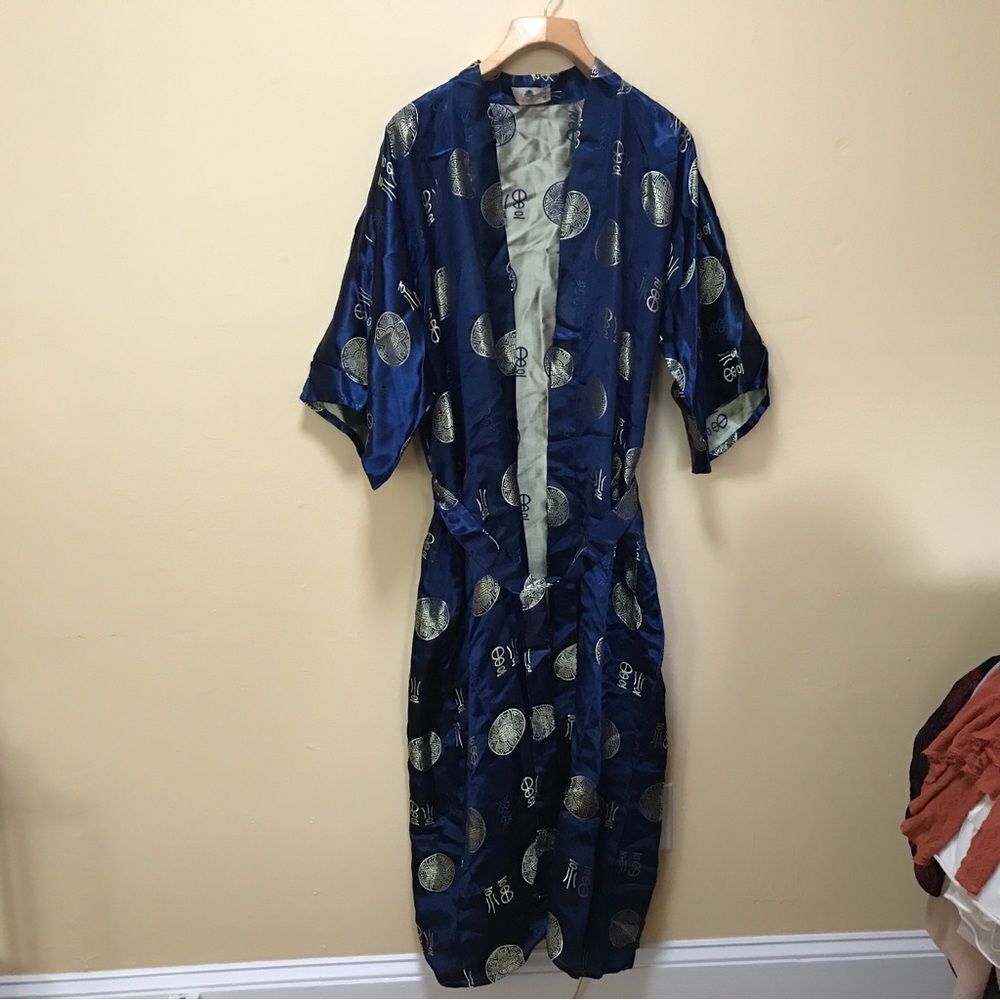 Authentic Japanese Dressing robe, kimono (XL) - Picture 3 of 11